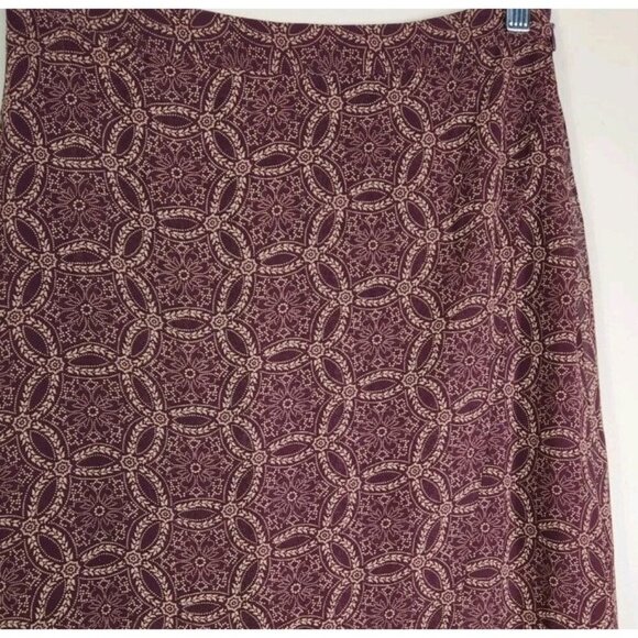 Forever 21 Midi Wrap Contemporary Skirt Women Size M Coastal - Picture 5 of 10